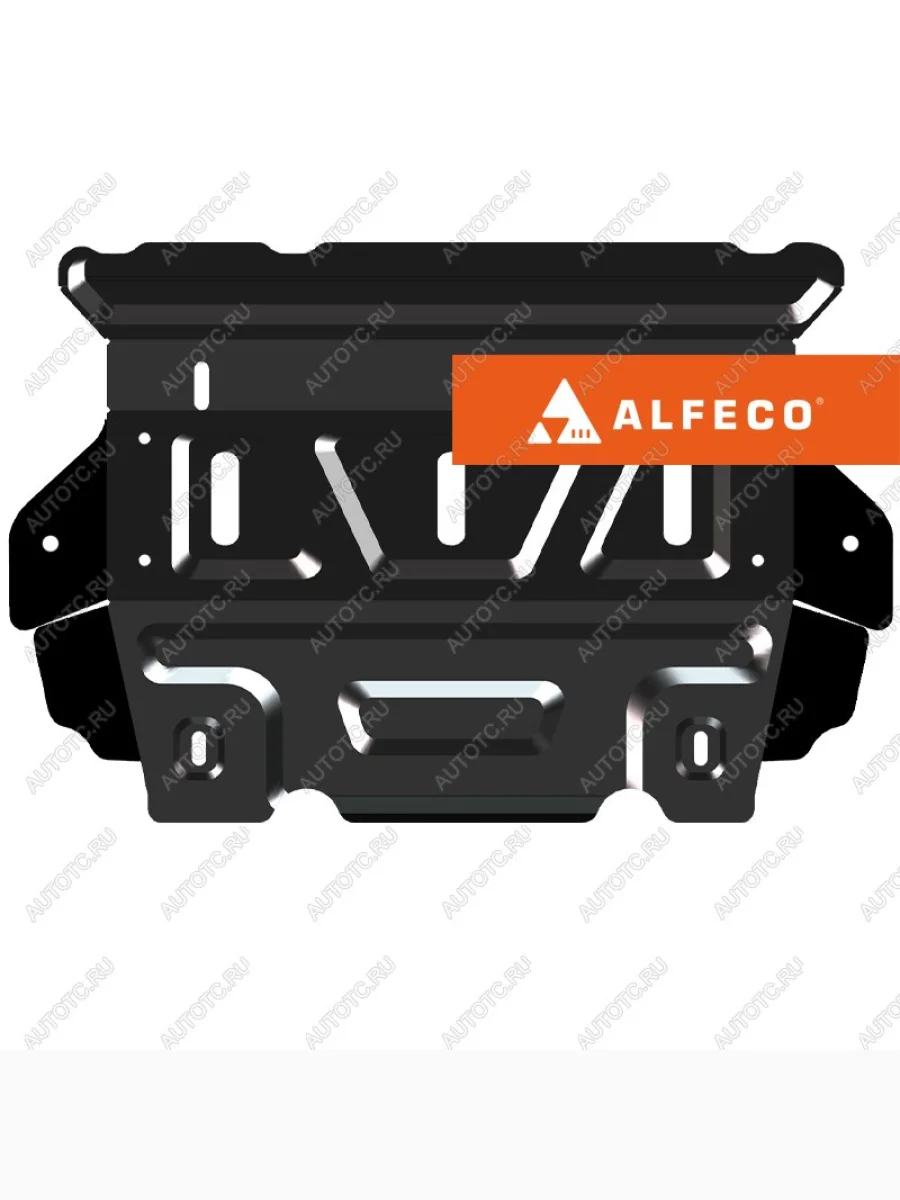 Защита радиатора (V-2,0MT; 2,0TD) ALFECO Sollers ST6 пикап (2023-2025) (алюминий 4 мм)  с доставкой в г. Керчь