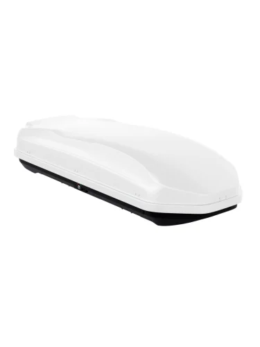 Автобокс (216х85х46 см/580 л, крепления краб) CYBORT CarGO (белый глянцевый) 