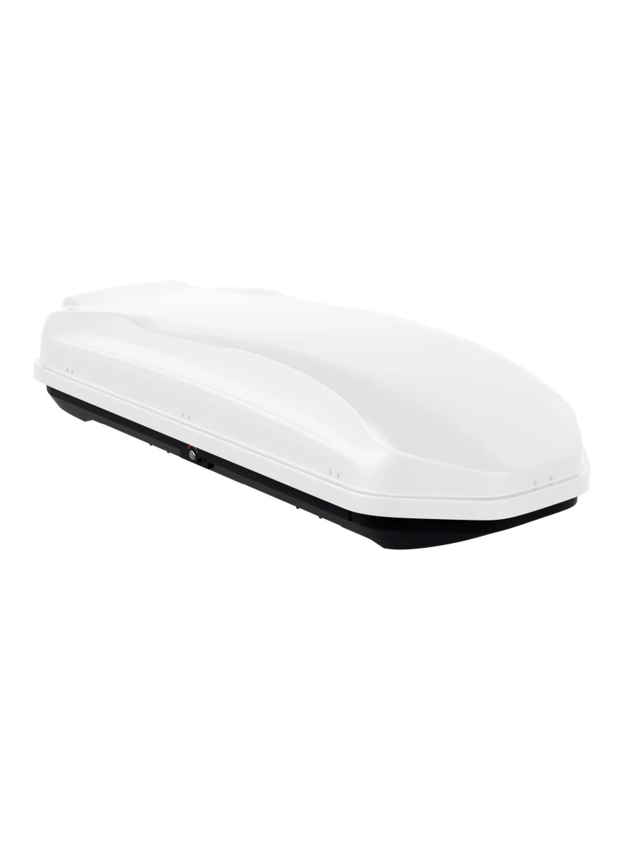 Автобокс (216х85х46 см/580 л, крепления краб) CYBORT CarGO   (белый глянцевый)  с доставкой в г. Пермь