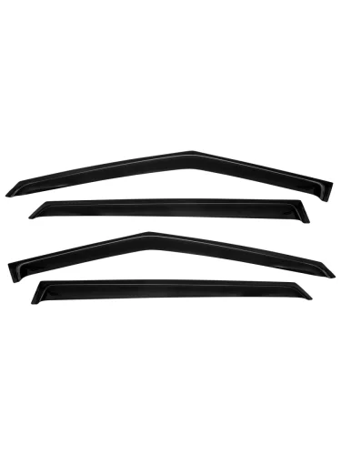 Дефлекторы боковых окон SIM (черный) JAECOO J7 (2023-2025)