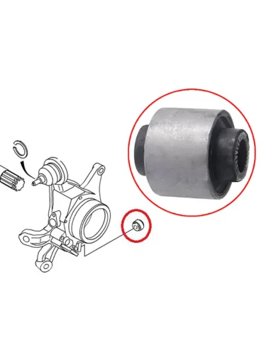 Сайлентблок Mercedes-Benz C-Class 93-21  E-Class 84-17  S-Class 91-20  Chrysler 300C 04-11  Paci SAT st-4592109000-u