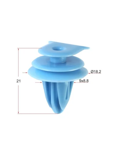 Клипса обшивки двери HONDA (1 шт.) SAT st-m10603