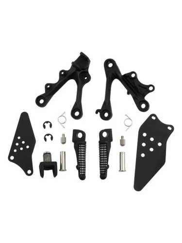 Подножки передние с кронштейнами для мотоцикла Kawasaki Ninja ZX6R 09-23, ZX636 13-24  пм-00030930
