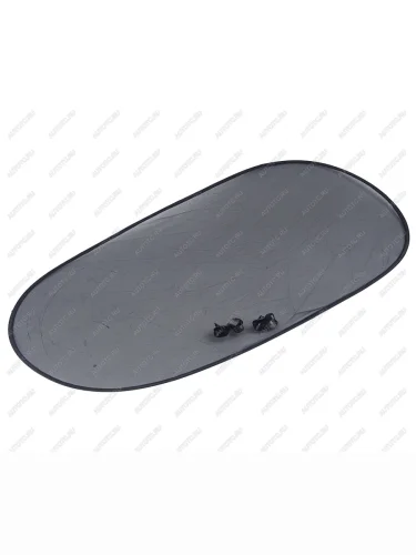 Шторка автомобильная для заднего стекла 100х50см присоска черная сетка 1шт. AVS