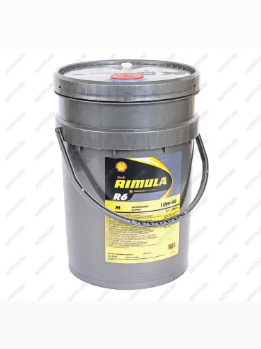 Масло дизельное RIMULA R6 M 10W40 E4E7CI-4 синт.20л SHELL