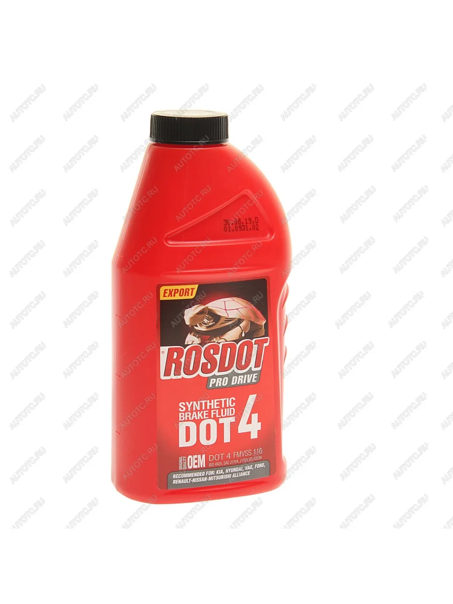 Жидкость тормозная DOT-4 455г Pro Drive ROSDOT с доставкой в г. Кемерово