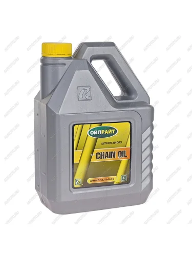 Масло для цепей бензопил CHAIN OIL 3л OIL RIGHT