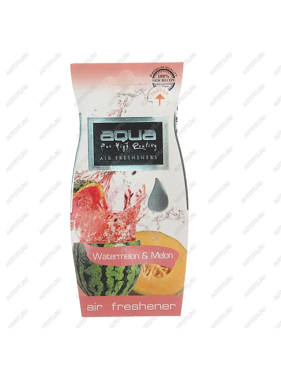 Ароматизатор подвесной пластина (watermelon & melon) Air Freshener Drop AQUA  в Самаре Самарской области