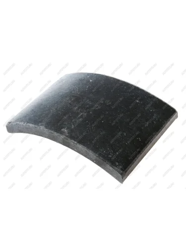 Накладка тормозной колодки КРАЗ задней Wшир.=140мм;Lдуги=212мм;hтолщ.=18мм АТИ