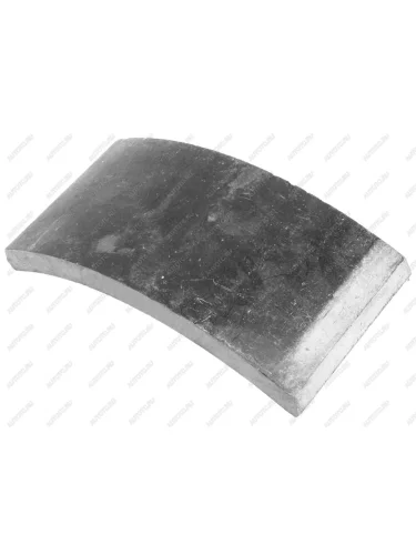 Накладка тормозной колодки МАЗ передней,ЗИЛ-131 Wшир.=100мм;Lдуги=202.5мм;hтолщ.=16мм АТИ