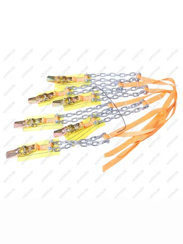 Браслет противоскольжения R15-R19 ширина 205-275мм (замок -храповик) в сумке 6шт. ЛИМ