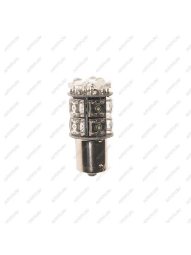Лампа светодиодная 24V P21W BA15s 6000K 13 светодиодов MEGAPOWER
