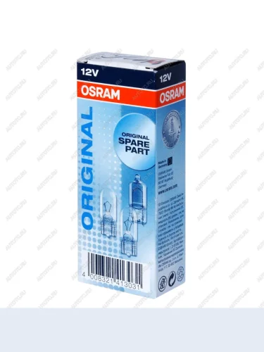 Лампа 12V W5W T10W W2.1x9.5d Ultra Life OSRAM