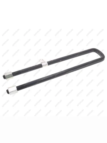 Стремянка КАМАЗ,МАЗ,ЗИЛ,СЗАП рессоры задней L=520мм;М22х1.5мм узкой кованая в сборе ЧМЗ SPRINGER