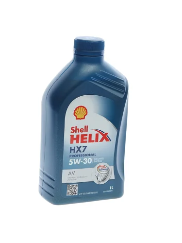 Масло дизельное HELIX PROFESSIONAL HX-7 AV 5W30 псинт.1л SHELL