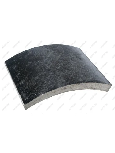 Накладка тормозной колодки ЛИАЗ-5256 Wшир.=180мм;Lдуги=207мм;hтолщ.=13.619.5мм АТИ