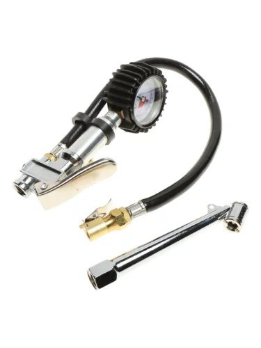 Манометр для шин 3-хфункциональный, шланг 300 мм. JONNESWAY