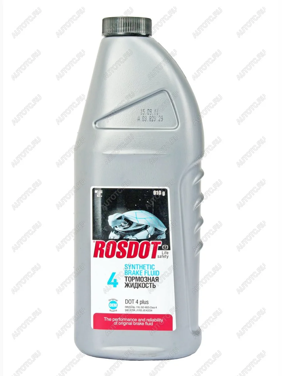 Жидкость тормозная DOT-4 910г ROSDOT с доставкой в г. Кемерово