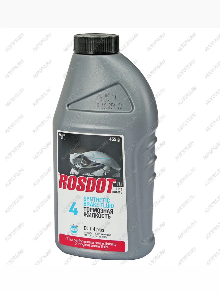 Жидкость тормозная DOT-4 455г ROSDOT с доставкой в г. Кемерово