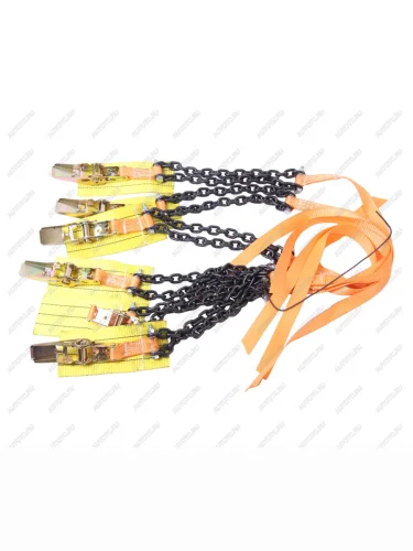 Браслет противоскольжения R16-R21 ширина 205-285мм (замок -храповик) усиленный в сумке 6шт. ЛИМ