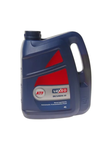 Масло трансмиссионное ATF DEXRON III псинт.4л LUXE