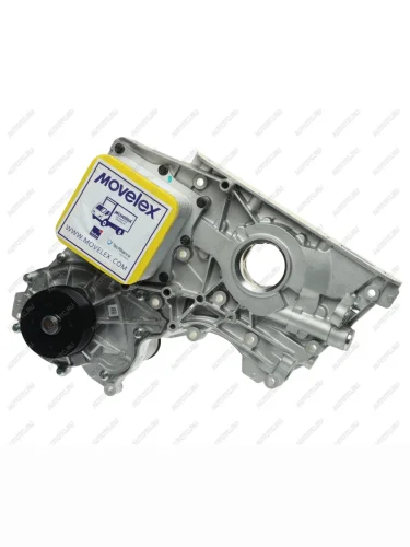 Крышка двигателя ГАЗ-3302 дв.CUMMINS ISF 2.8 перед.с охладит.,вод.и масл.насосом СБ ЕВРО-3 MOVELEX