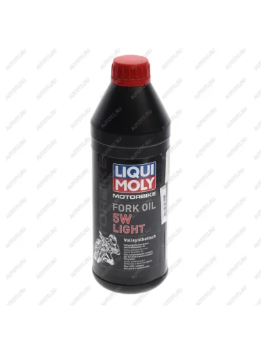Масло для мотовилок и амортизаторов MOTORBIKE FORK OIL LIGHT 5W синт.1л LIQUI MOLY