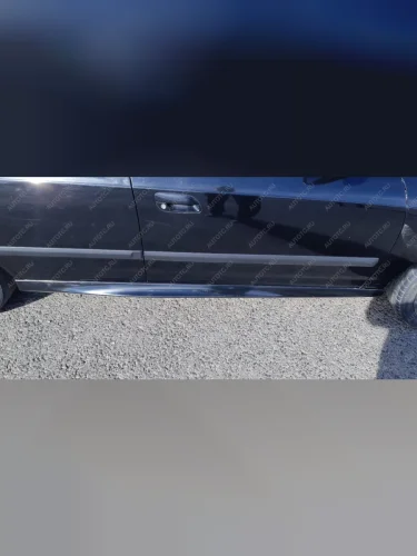 Пластиковые накладки порогов Фанат Тюнинг Hyundai Elantra XD седан дорестайлинг (2000-2003)