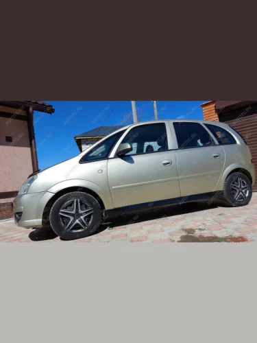 Пластиковые накладки порогов Фанат Тюнинг Opel Meriva  A (2002-2010)