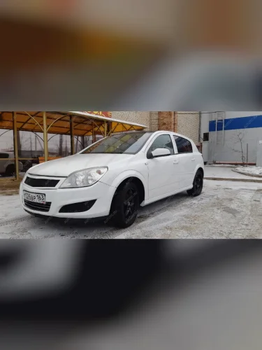 Пластиковые накладки порогов Фанат Тюнинг Opel Astra  H (2004-2015) хэтчбек 5дв дорестайлинг, хэтчбек 5дв рестайлинг