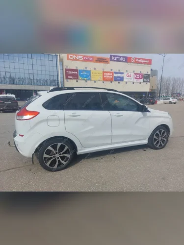 Пластиковые накладки порогов Фанат Тюнинг Лада XRAY - XRAY Cross