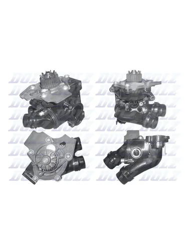 Насос водяного охлаждения (С прокладкой) Audi A3 03-13  A4 08-15 AXX;BPY;BWA;CADA;CAEB;CAWB;CCTA;CC