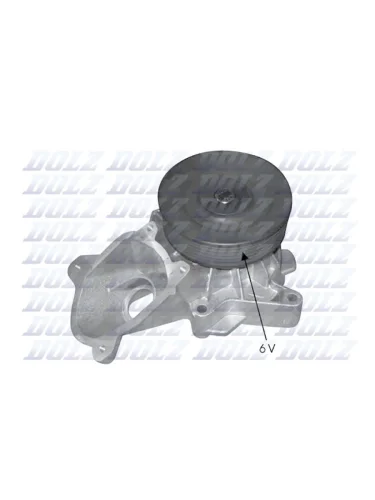 Насос водяного охлаждения (С прокладкой) BMW 1-Series 04-12  3-Series 05-14 M47TU2D20;M57D30TOP;M57