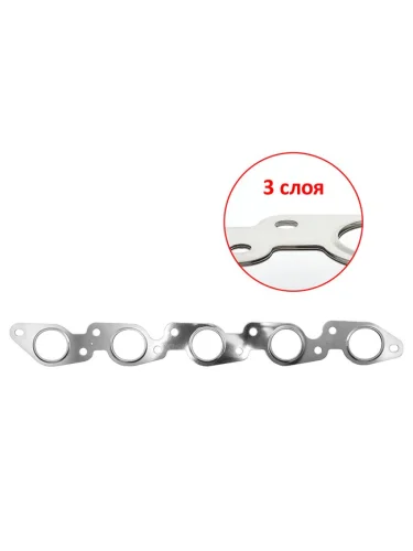 Прокладка выпускного коллектора SSANGYONG ISTANA 95-03REXTON 01-MERCEDES W124W210W901-904  OM662