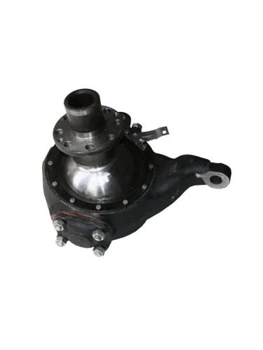 Кулак поворотный УРАЛ правый (опора шар. 8отв., под крышку 55571-2304037-01) в сборе (АО АЗ УРАЛ)