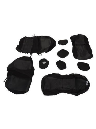 Авточехлы универсальные полиэстержаккард черные Prestige KRAFT