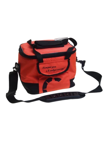 Сумка изотермическая 13л 21х27х22.5см коралловая СЛЕДОПЫТ