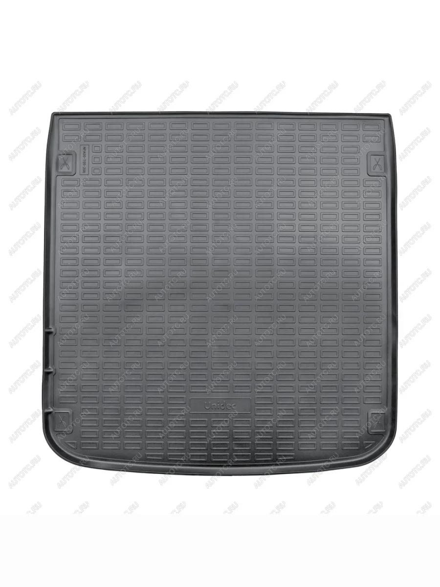 Коврик багажника (полиуретан) Norplast Unidec Audi A4 Allroad B9 рестайлинг (2019-2022) (черный)  с доставкой в г. Керчь