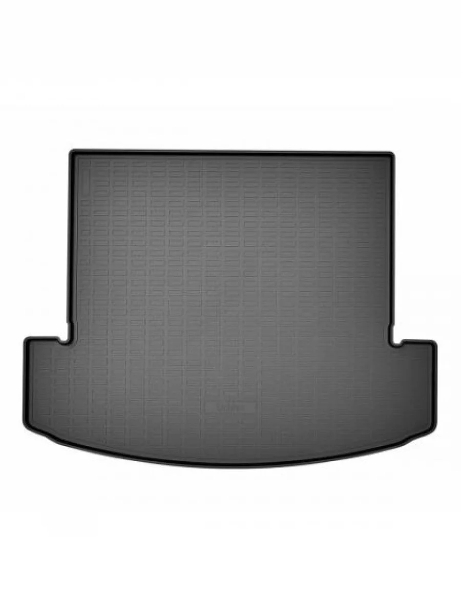 Коврик багажника (полиуретан, 7 мест) Norplast Unidec  Hyundai Santa Fe (2022-2025) 5 MX5 (черный)  в Перми Пермском крае