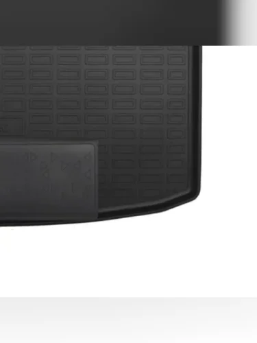 Коврик в багажное отделение с текстильным фартуком Norplast Unidec (черный) Volvo C40 1 (2021-2025)