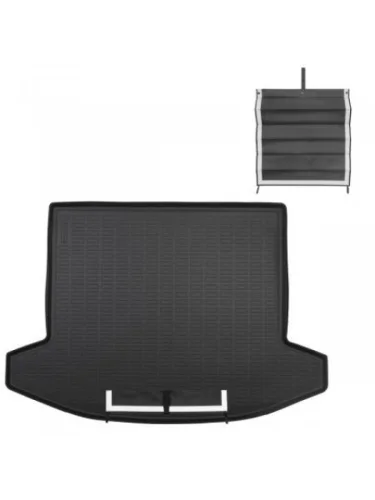 Коврик в багажное отделение с текстильным фартуком Norplast Unidec (черный) SOUEAST S07 1 (2024-2025)