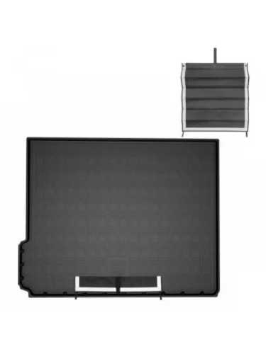 Коврик в багажное отделение с текстильным фартуком Norplast Unidec (черный) Tank 400 (2023-2025)