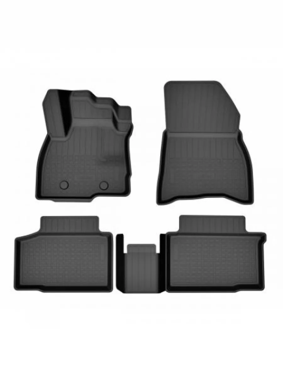 Коврики салонные 4WD Norplast Unidec Dacia Duster 3 P1310 (2024-2025) (черные)  в Воронеже Воронежской области