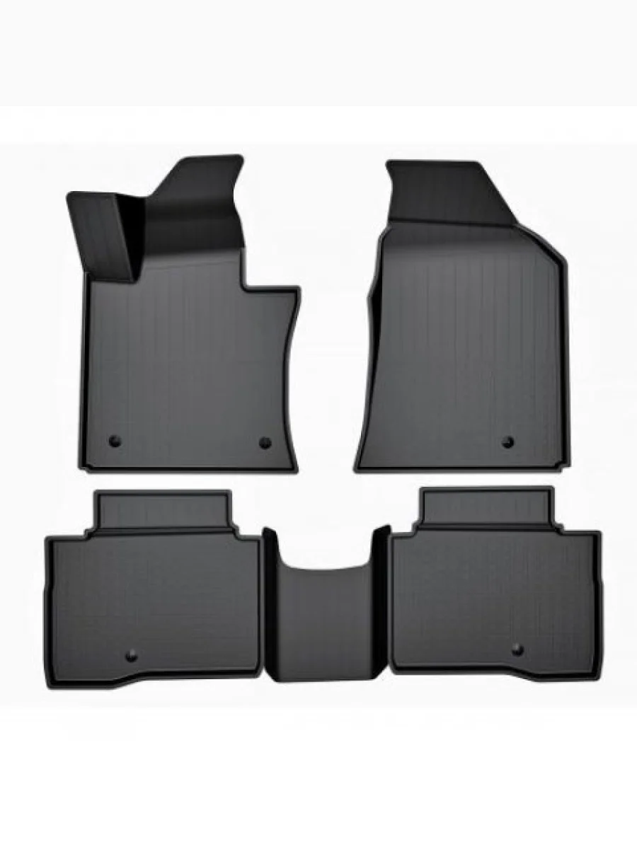 Коврики салонные Norplast Unidec SSANGYONG Torres 1 J100 (2022-2023) (черные)  с доставкой в г. Керчь