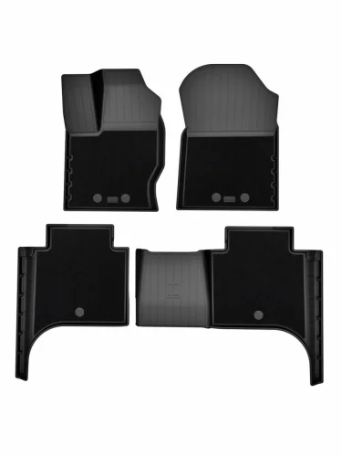 Коврики салонные комбинированные Unidec (черные) Tank 700 (2024-2025)