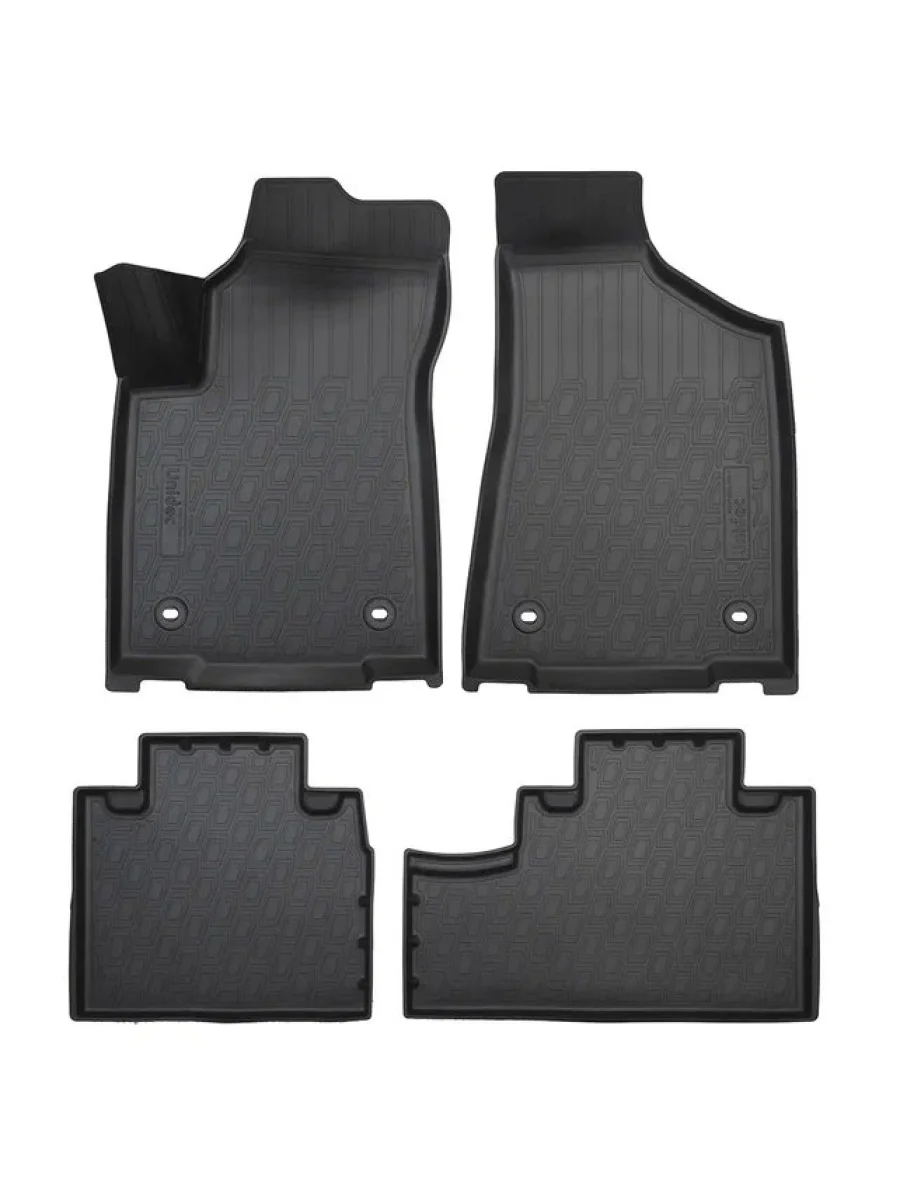 Коврики салонные 3D Norplast Unidec SWM G01 1 (2018-2025) (черные)  в Керчи Республика Крым