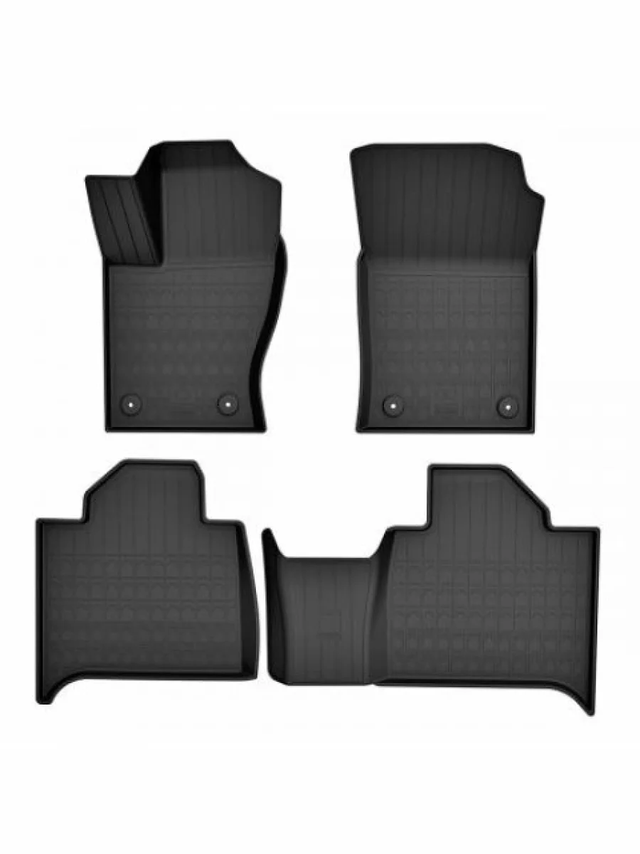 Коврики салонные Norplast Unidec Tank 400 (2023-2025) (черные)  в Самаре Самарской области