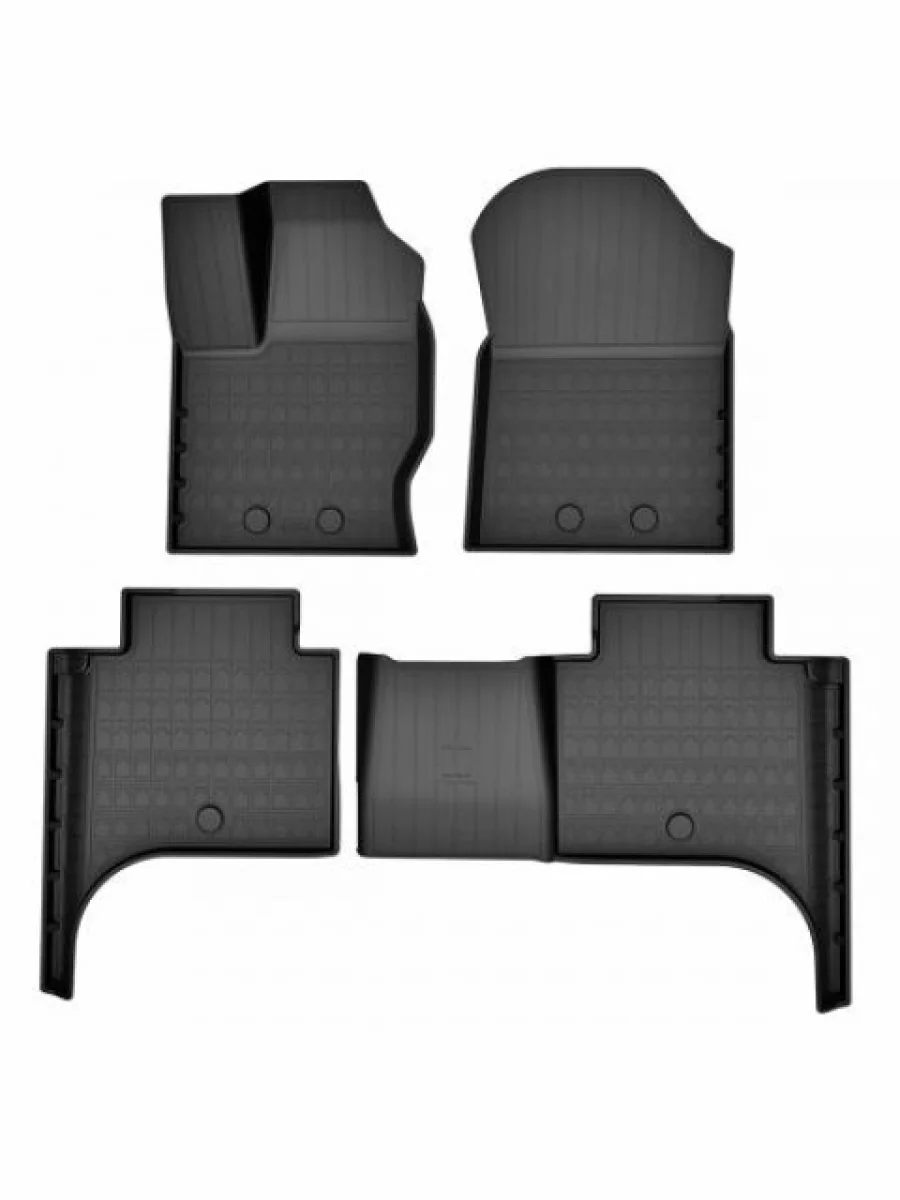 Коврики салонные Norplast Unidec Tank 700 (2024-2025) (черные)  в Керчи Республика Крым