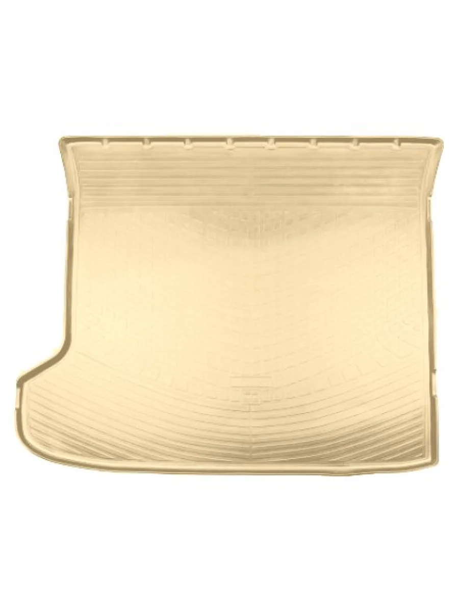 Коврик багажника (полиуретан) Norplast Unidec KIA EV6 1 CV рестайлинг (2024-2025) (бежевый)  в Перми Пермском крае