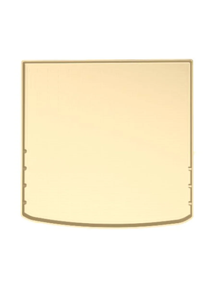 Коврик багажника (полиуретан) Norplast Unidec Skoda Enyaq iV Coupe 1 (2020-2025) (бежевый)  с доставкой в г. Пермь